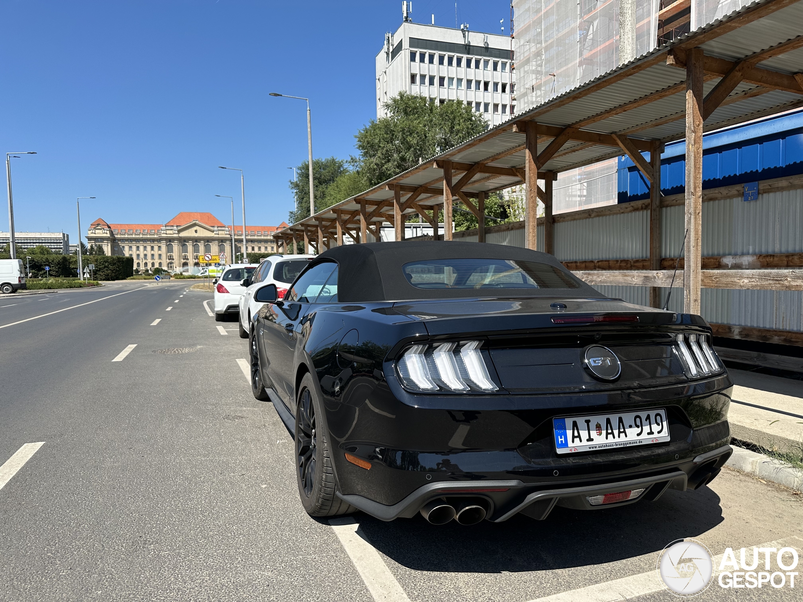 Ford Mustang GT Convertible 2018