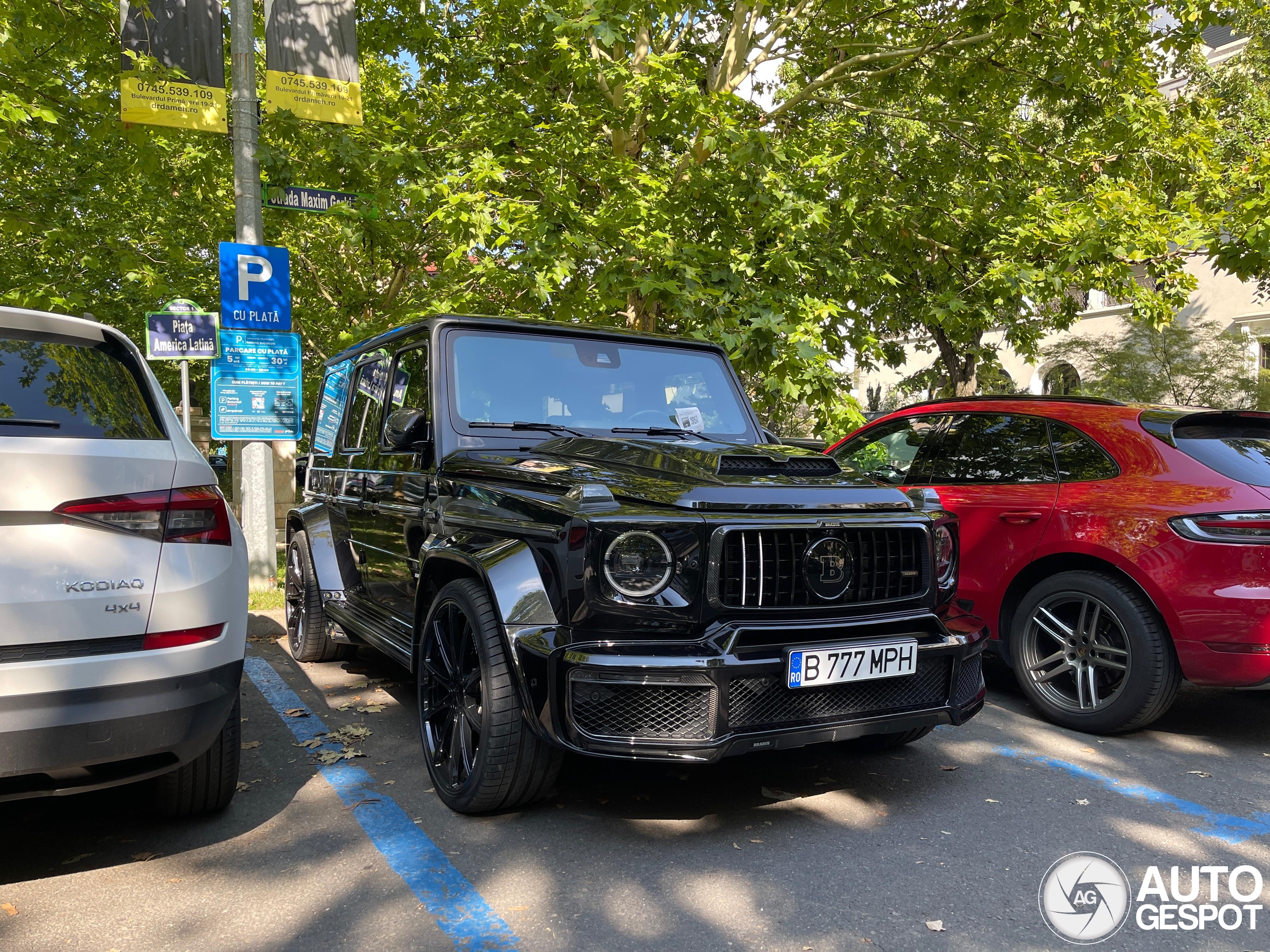 Mercedes-AMG Brabus G 900 Widestar Superblack W463 2018