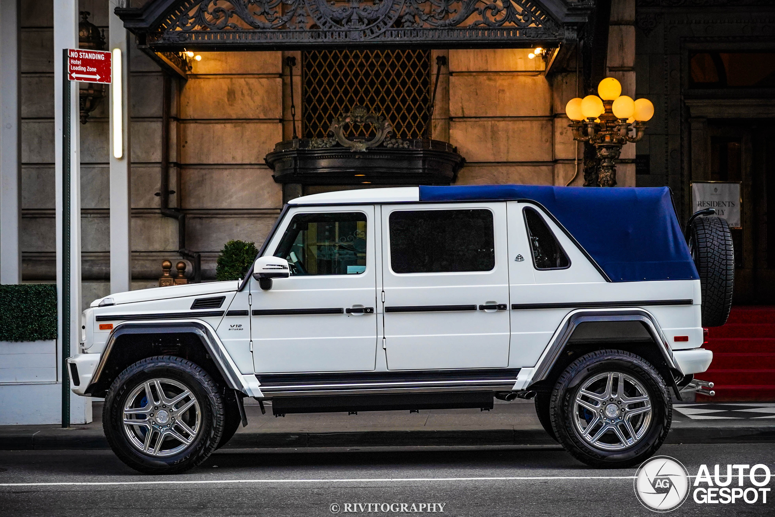 Rare Mercedes-Maybach G 650 Landaulet spotted in NYC