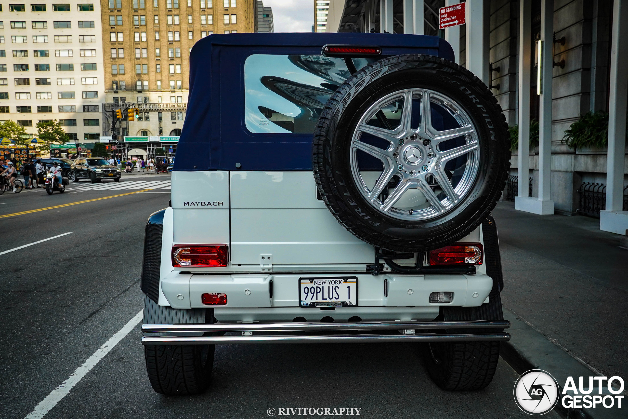 Rare Mercedes-Maybach G 650 Landaulet spotted in NYC