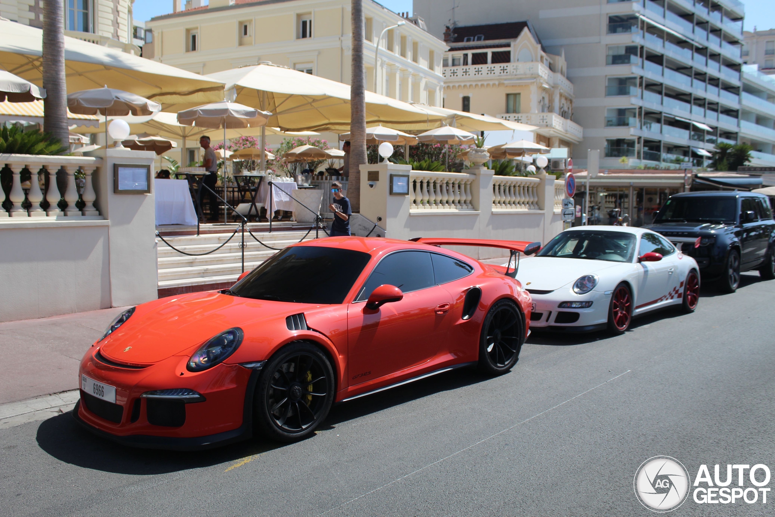 Epic trio of GT3 RS models spotted together in Zurich