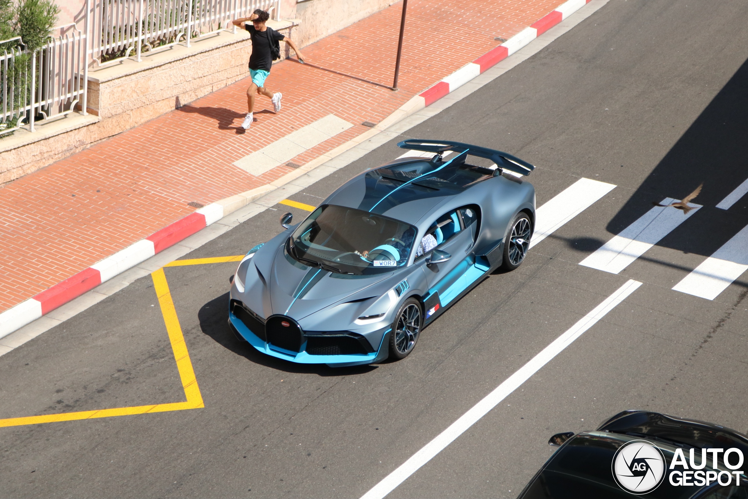 A Bugatti Divo graces the streets of Monaco