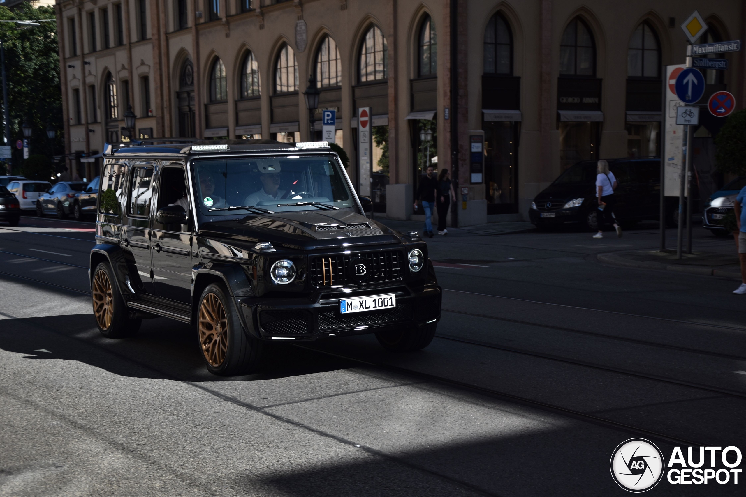 Mercedes-AMG Brabus G B40S-800 Black&Gold Edition W463 2018