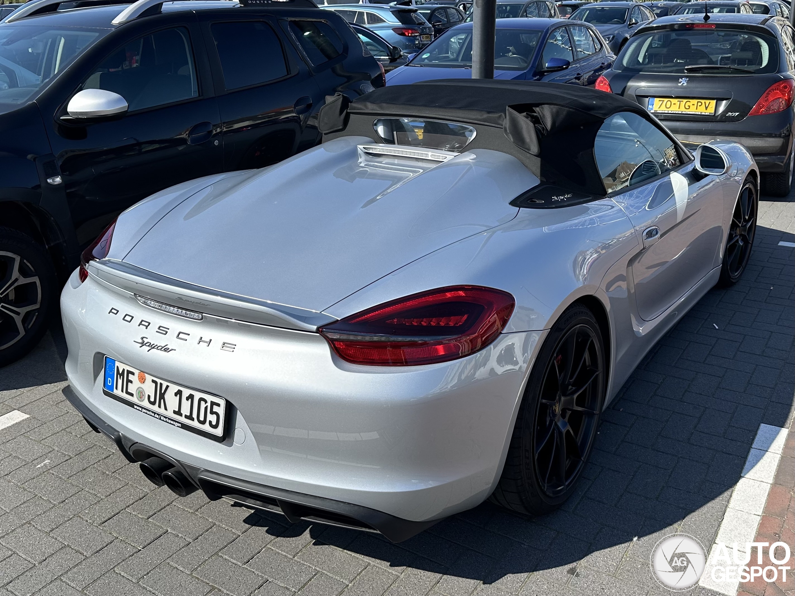 Porsche 981 Boxster Spyder