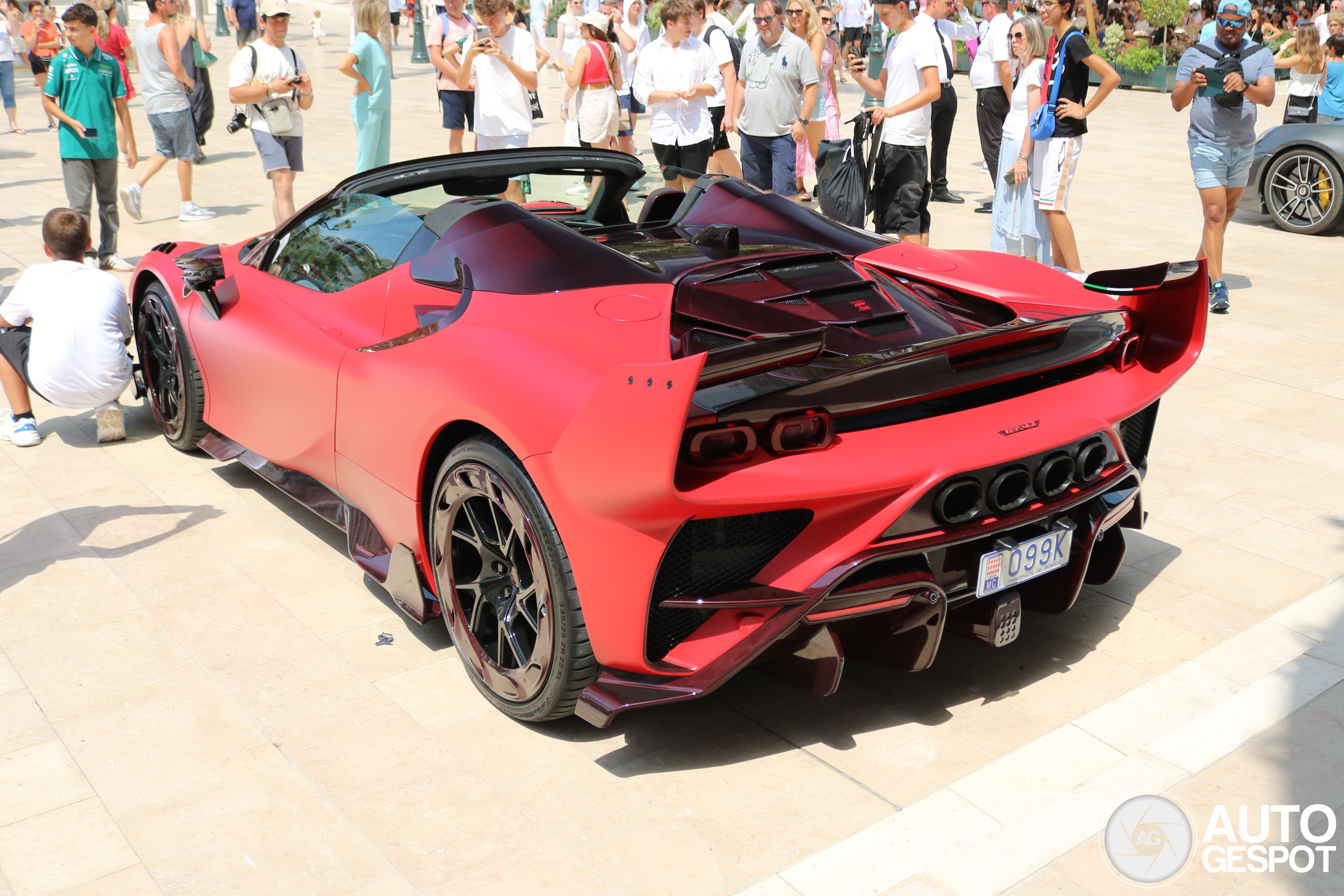 A bold take on the SF90 Spider from Mansory