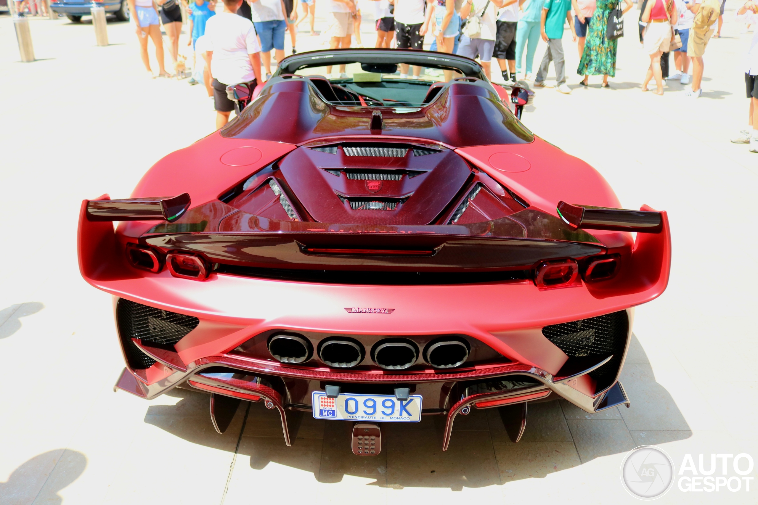 Ferrari SF90 Spider Mansory F9XX duikt op in Monaco