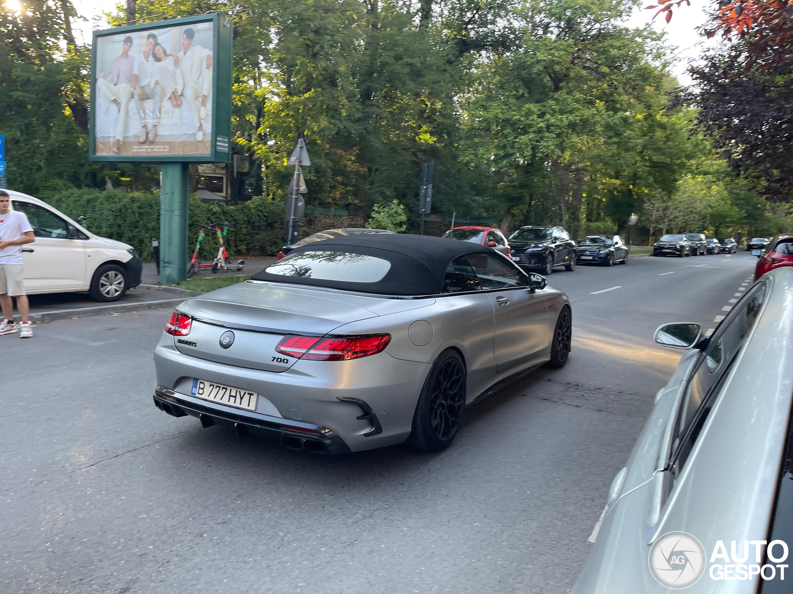 Mercedes-AMG Brabus S B40-700 Convertible A217 2018