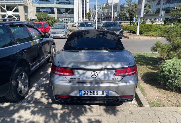 Mercedes-AMG S 63 Convertible A217 2018