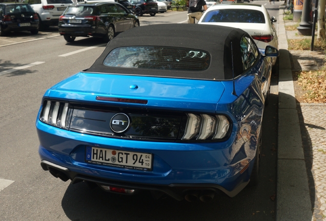 Ford Mustang GT Convertible 2018