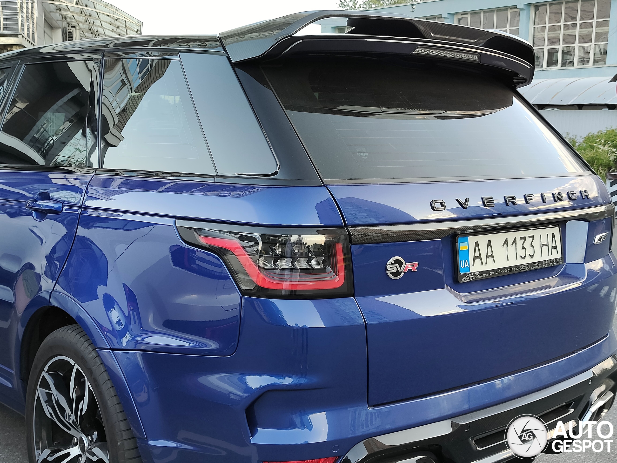 Range Rover End Over Land Rover Range Rover Overfinch GT SVR - 03 August 2024 - Autogespot