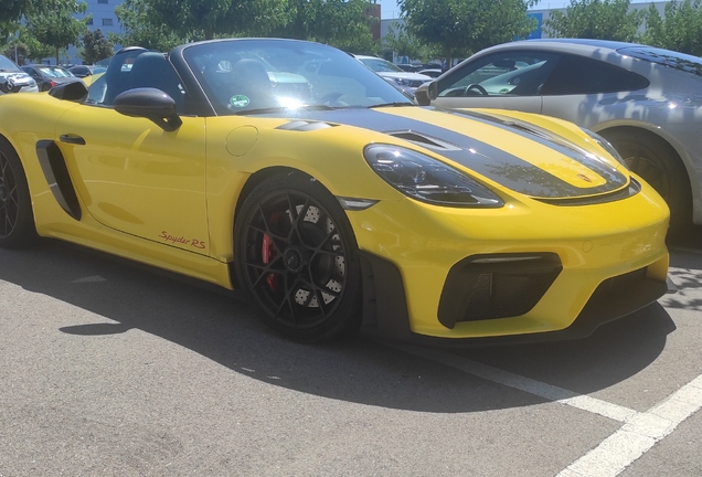 Porsche 718 Spyder RS Weissach Package