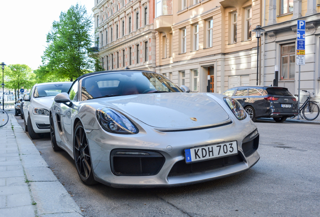 Porsche 981 Boxster Spyder