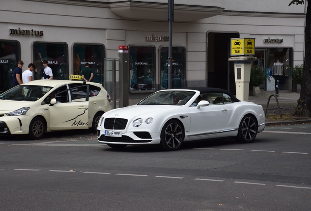 Bentley Continental GTC V8 S 2016