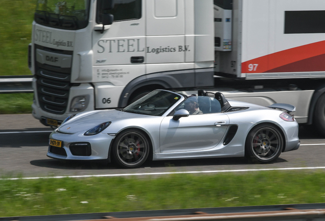 Porsche 981 Boxster Spyder