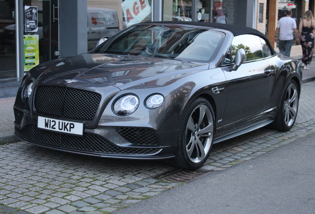 Bentley Continental GTC Speed 2016