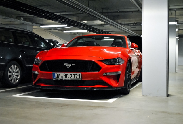 Ford Mustang GT Convertible 2018