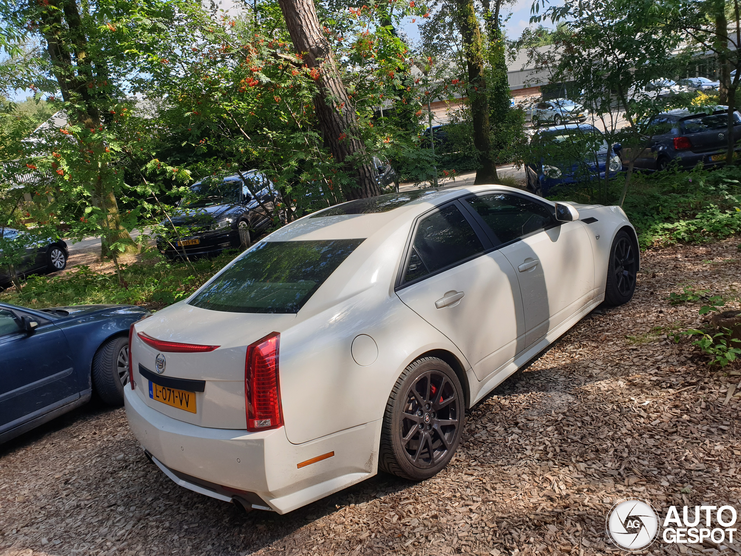 De Cadillac CTS-V is een zeldzaamheid in Nederland