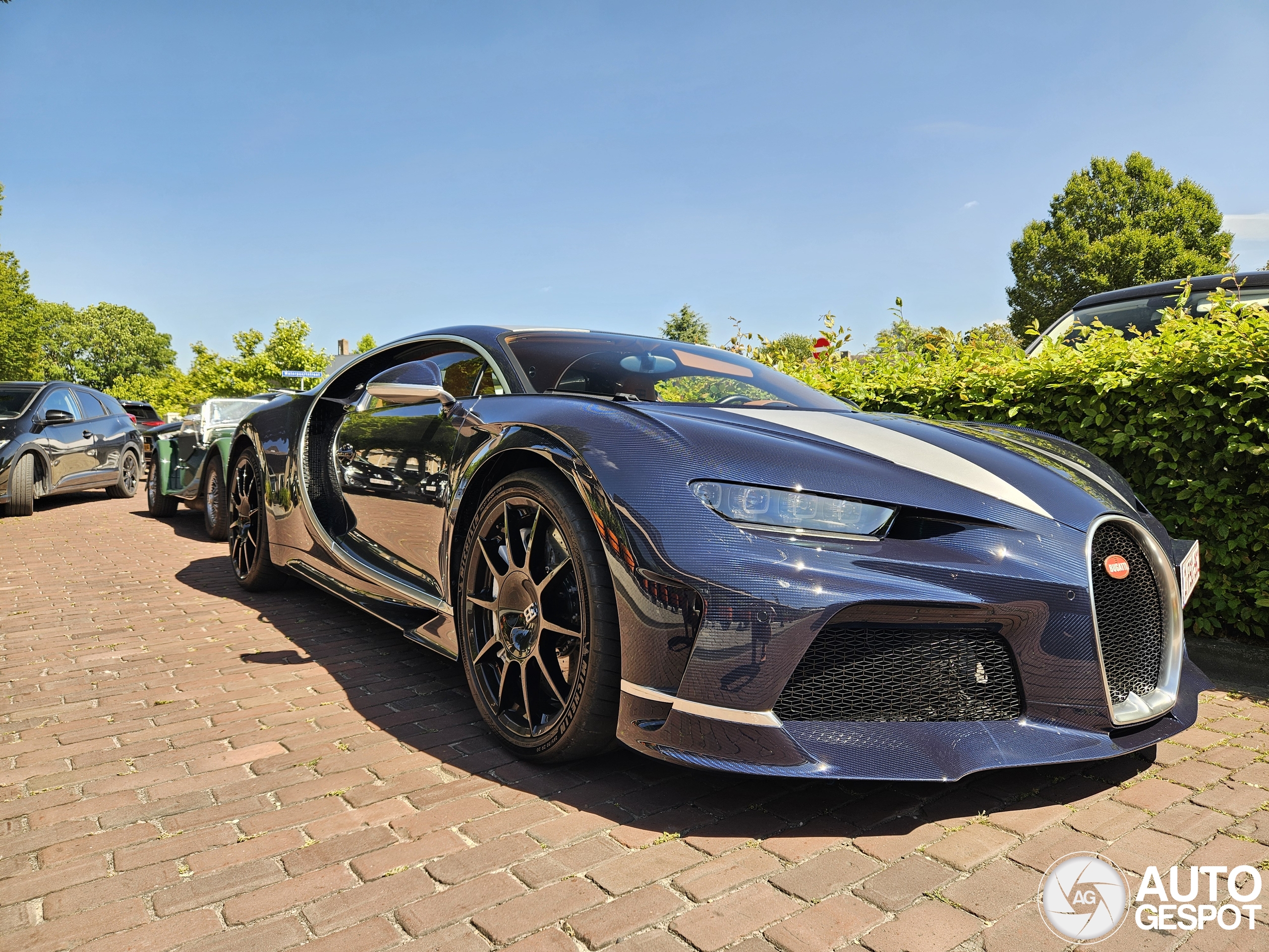 Incredible Bugatti trio spotted in Netherlands