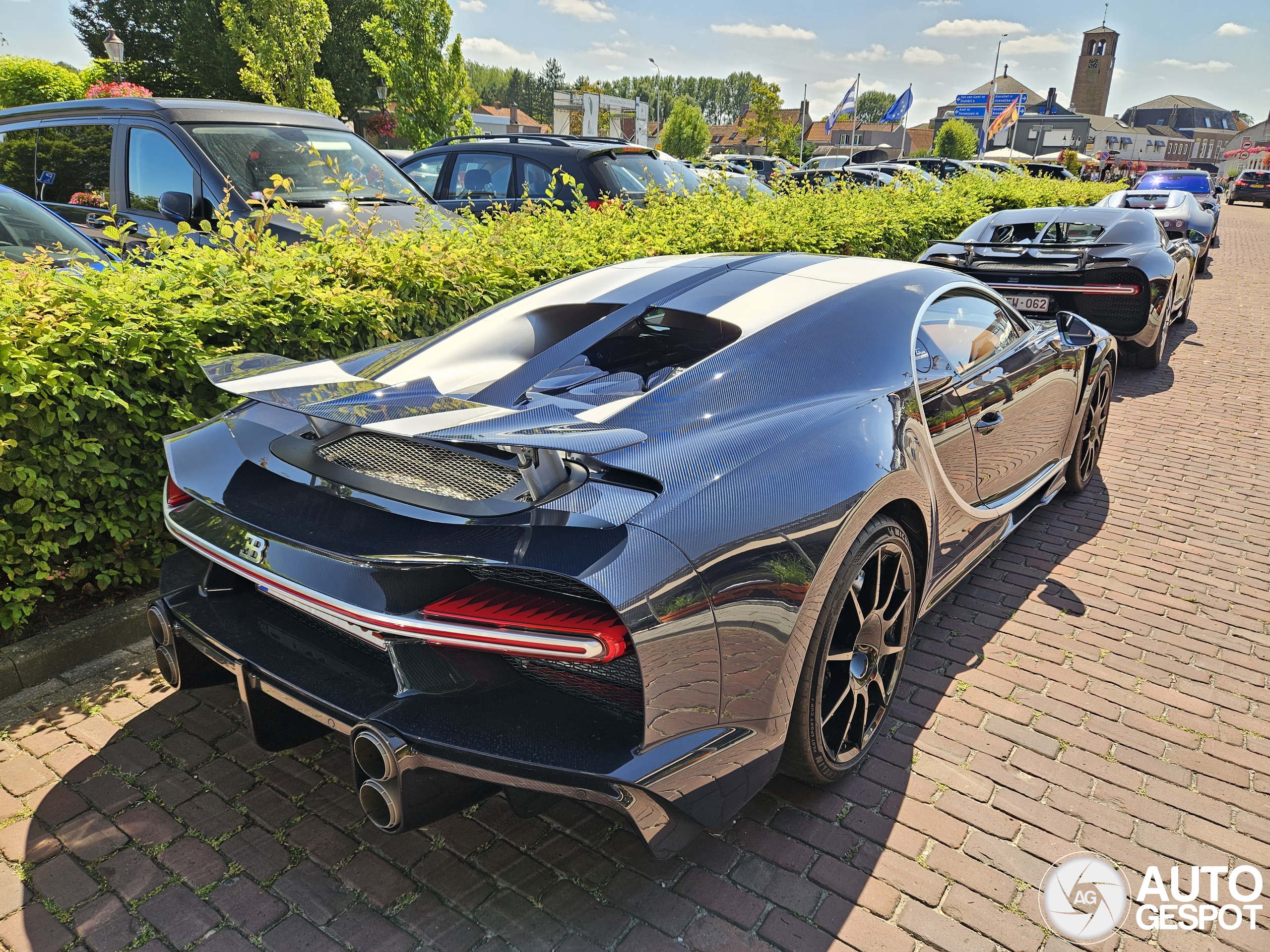 Incredible Bugatti trio spotted in Netherlands