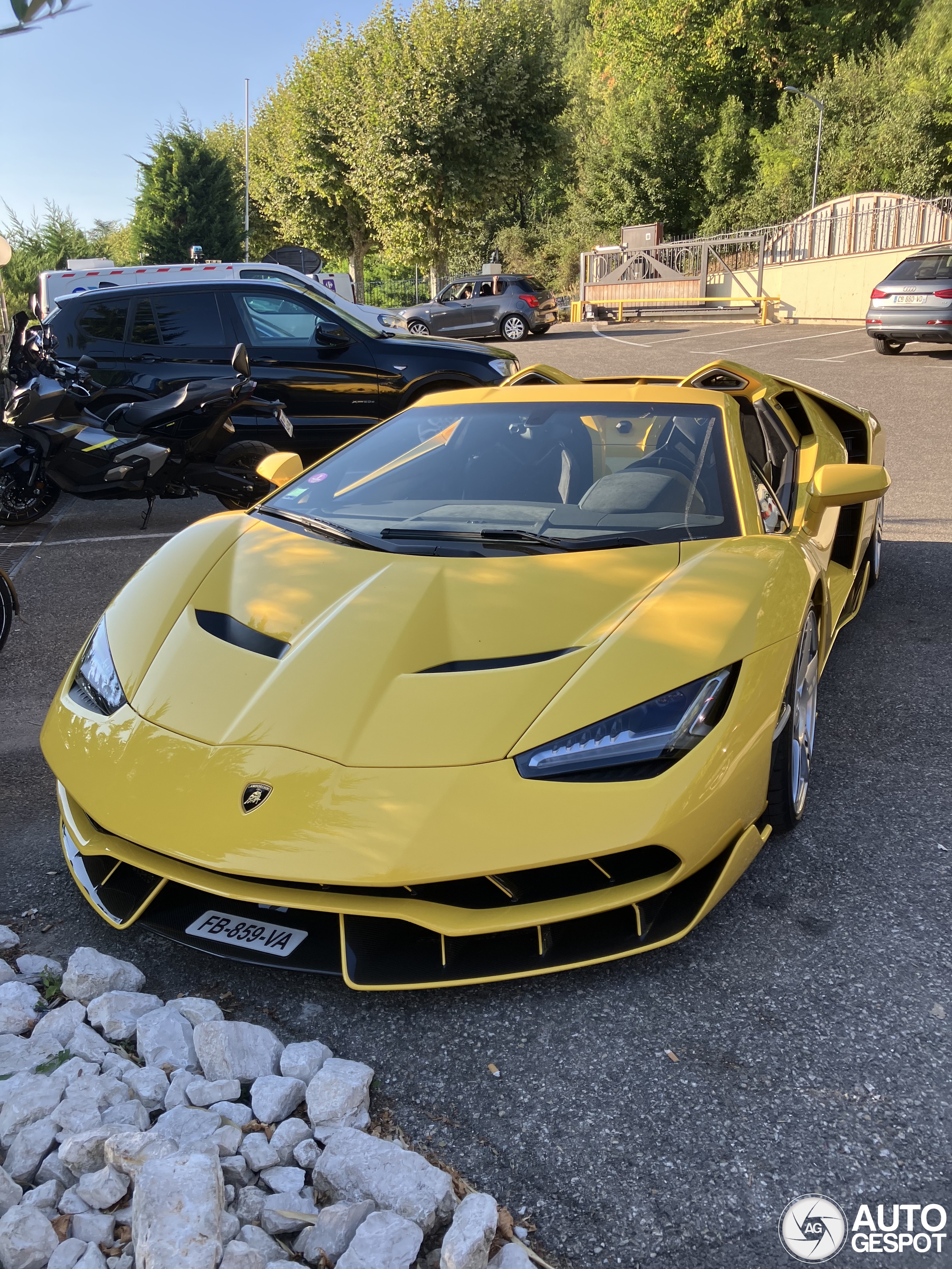 Dit is de vaste Lamborghini Centenario LP770-4 Roadster van Annecy