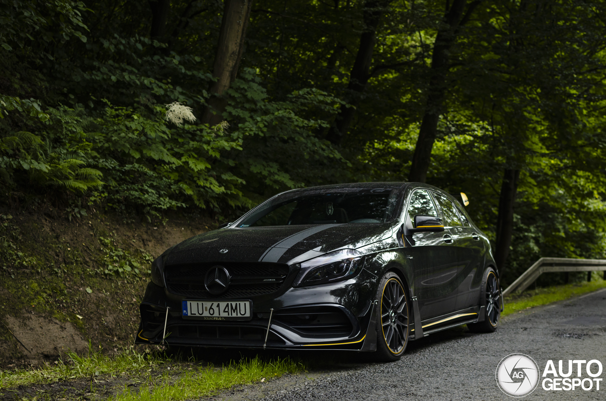 Mercedes-AMG A 45 W176 Yellow Night Edition TAC