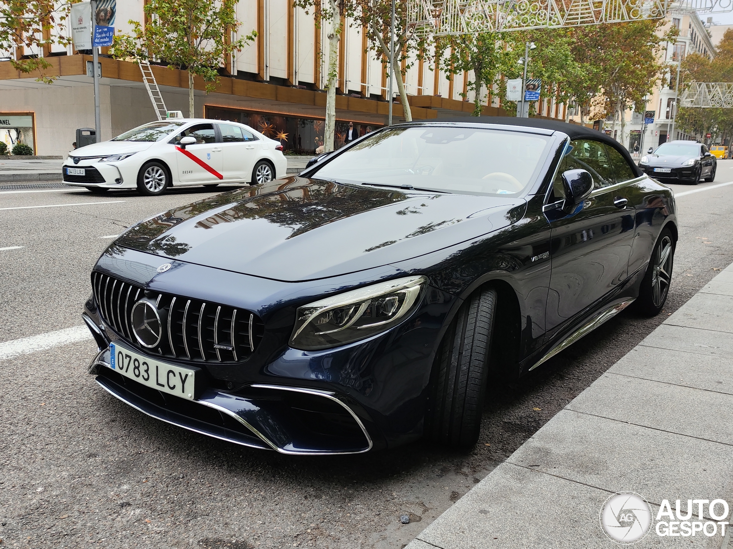 Mercedes-AMG S 63 Convertible A217 2018