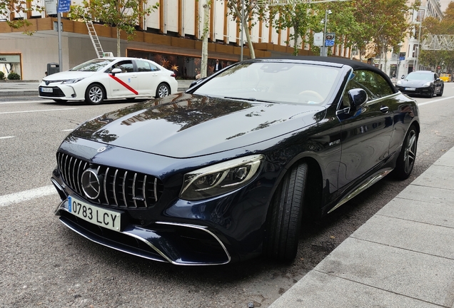 Mercedes-AMG S 63 Convertible A217 2018