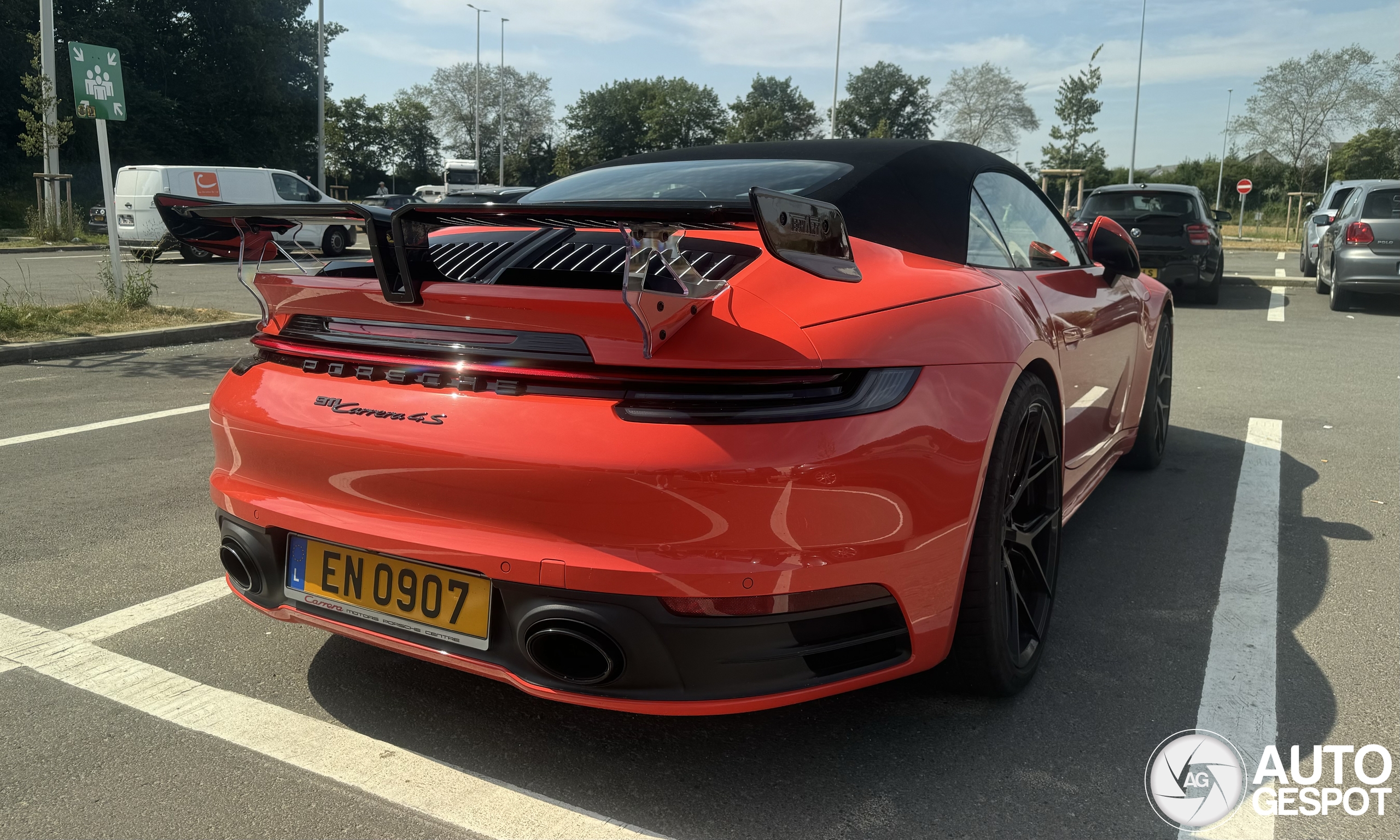 Porsche TechArt 992 Carrera 4S Cabriolet