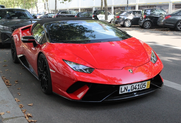 Lamborghini Huracán LP640-4 Performante Spyder