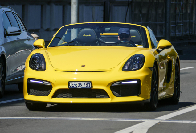 Porsche 981 Boxster Spyder