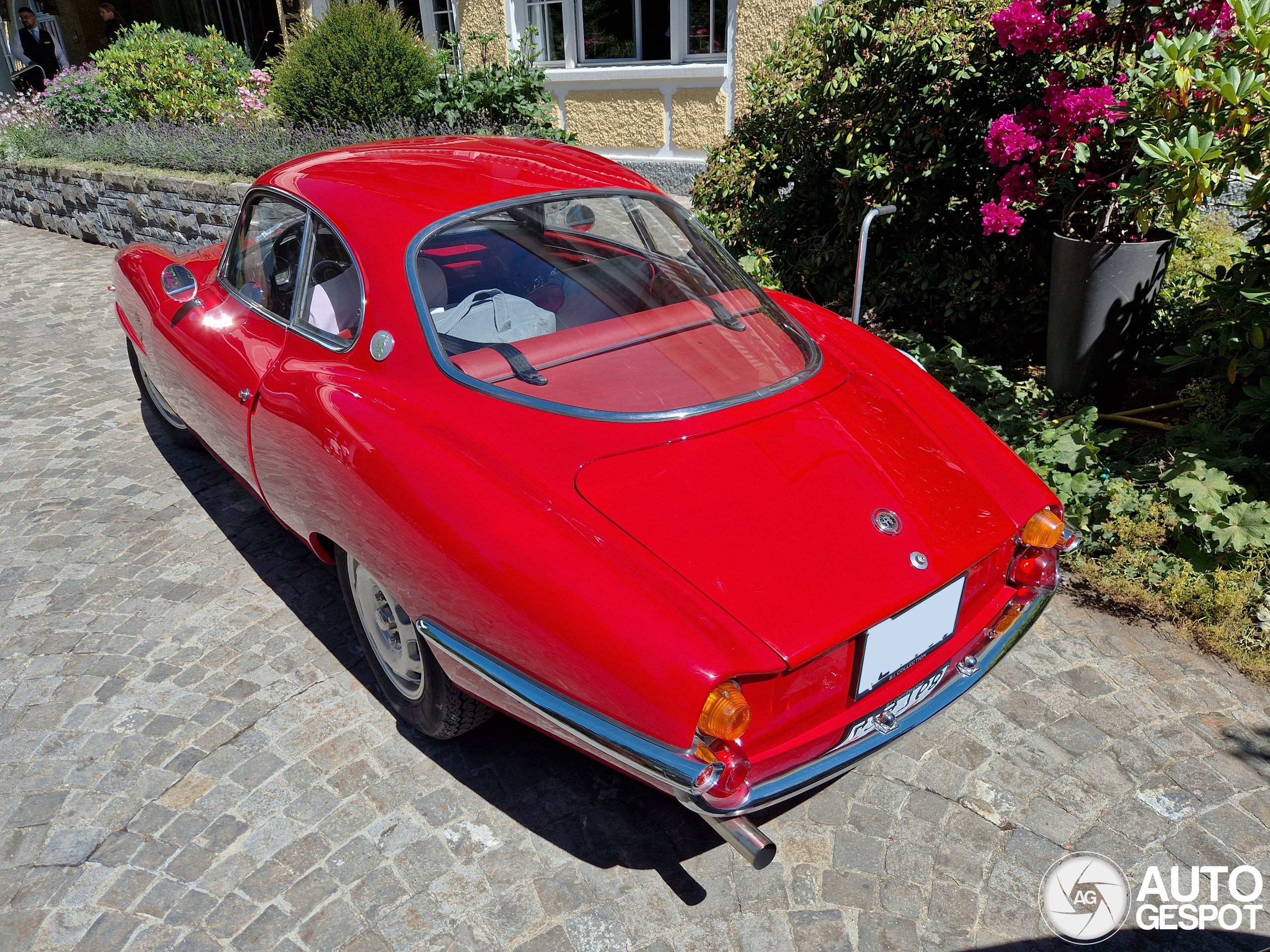 Classic elegance: Alfa Romeo Giulietta Sprint Speciale spotted in Gstaad