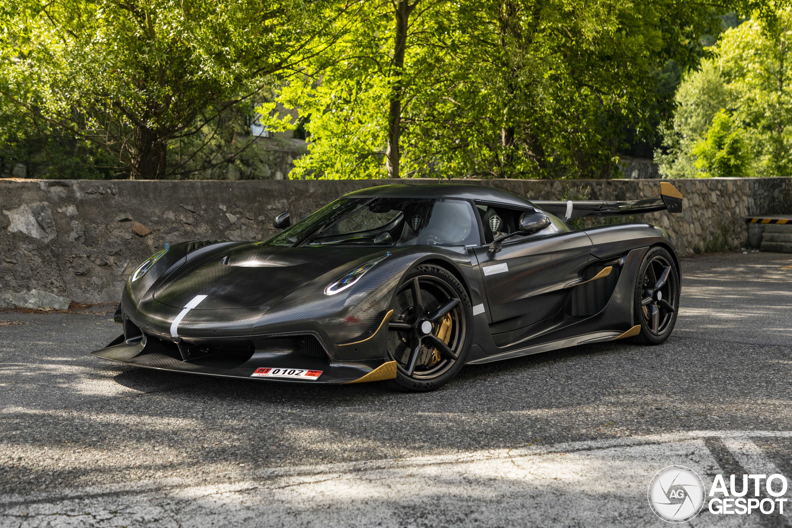 The first and last sight of this Koenigsegg