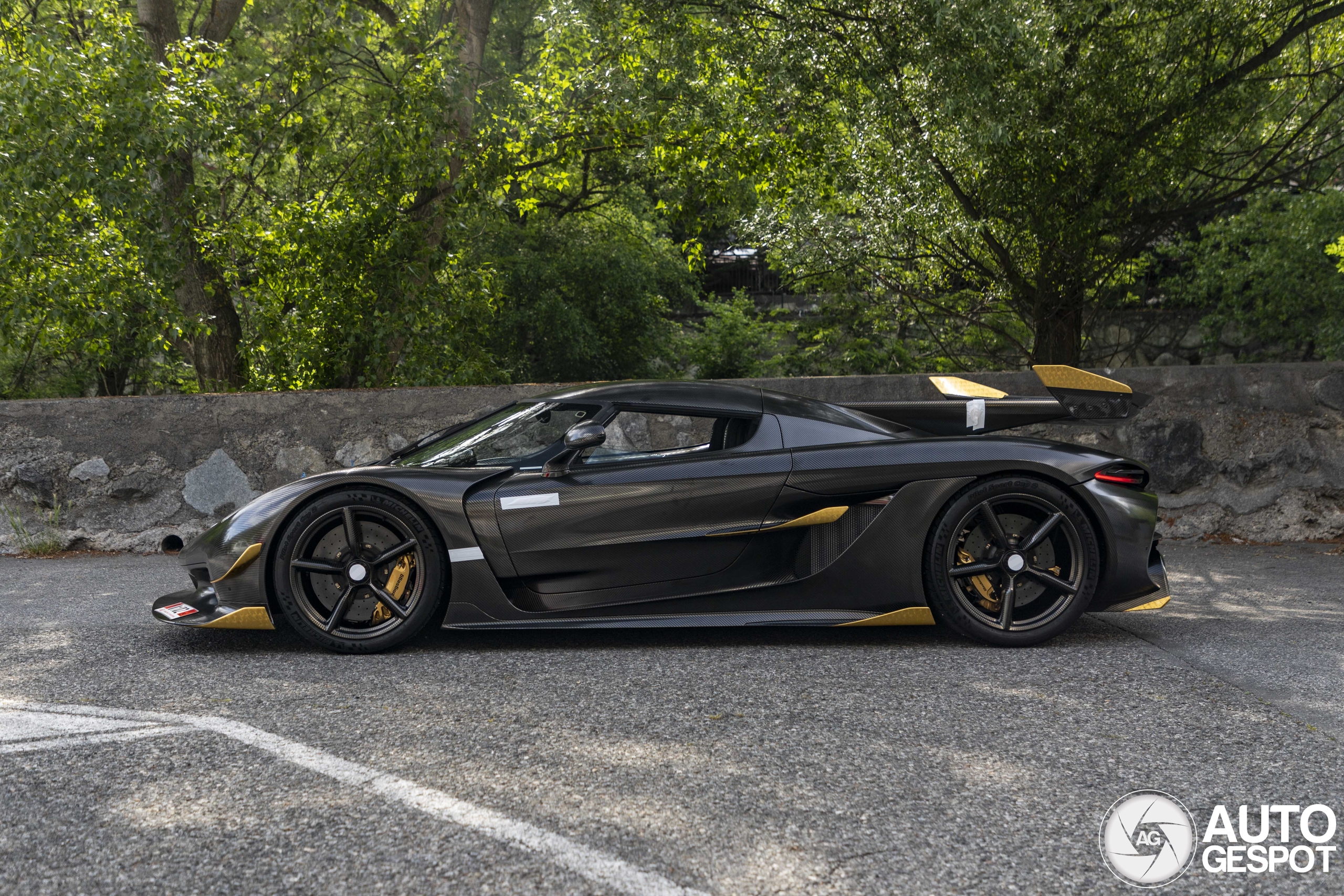 The first and last sight of this Koenigsegg