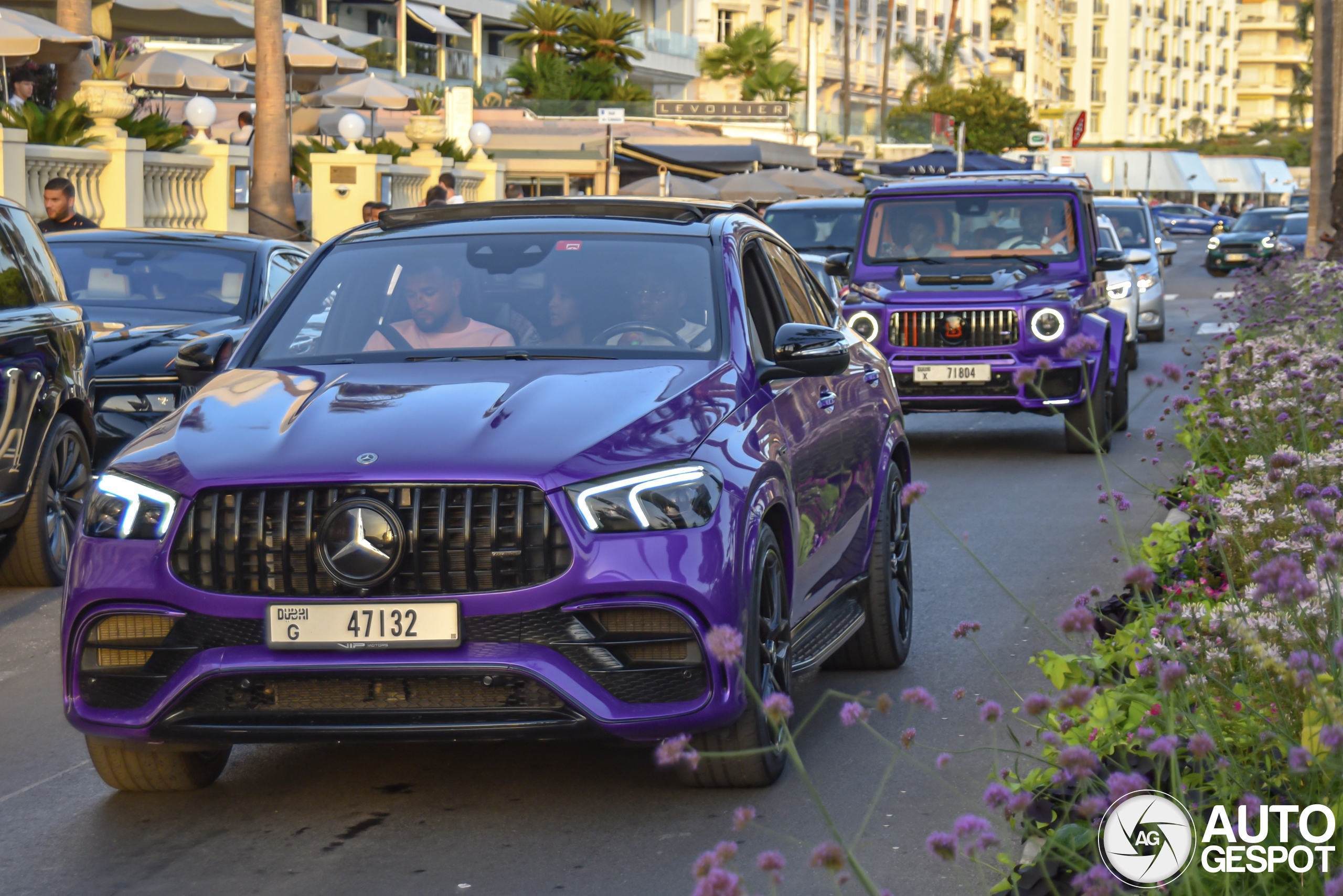 Ljubičasta čudovišta: Zapanjujući Brabus G-Wagon i AMG GLE 63 S osvetljavaju Ženevu