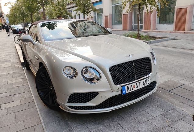 Bentley Continental GTC Speed 2016