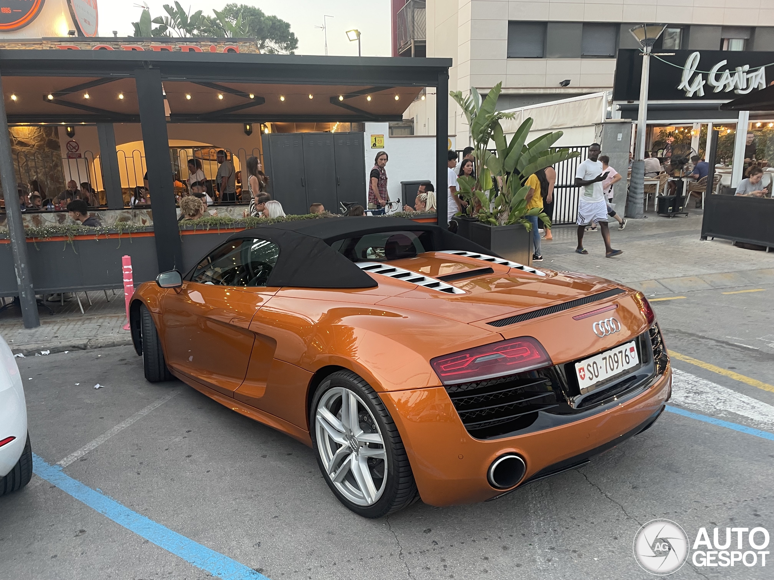 Audi R8 V8 Spyder 2013