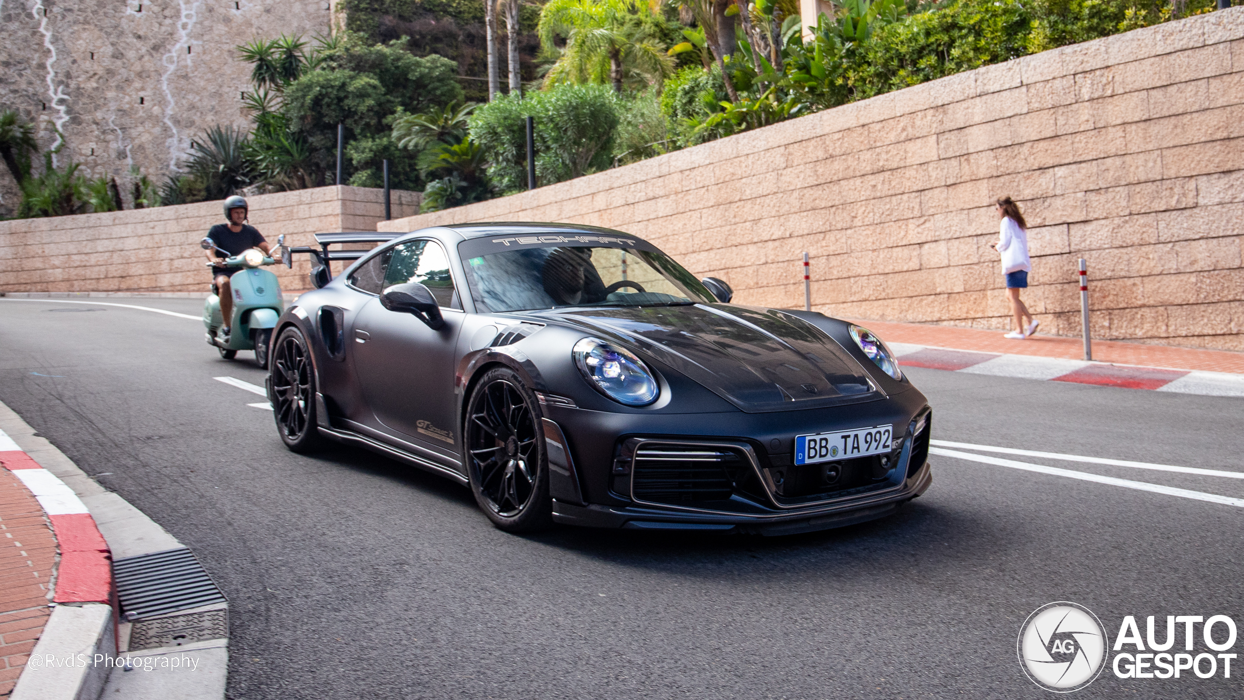 Porsche TechArt 992 GT Street R Monochrome is er tussendoor geglipt