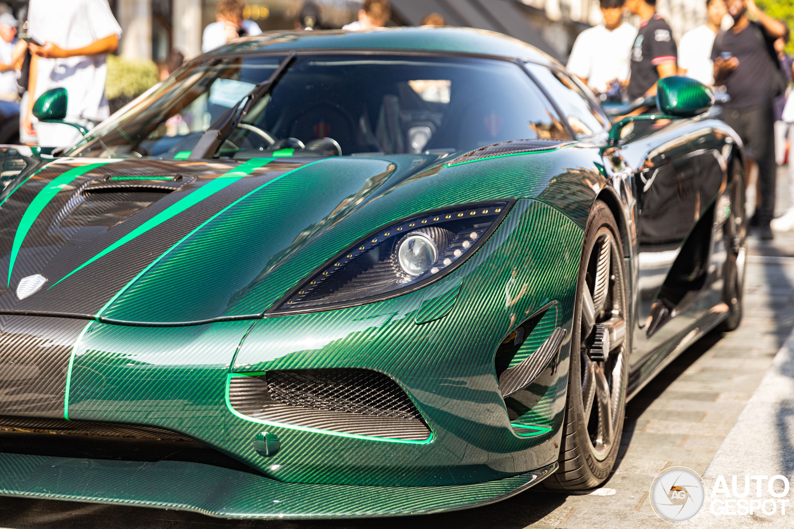 The 'Green Goblin': A one-of-a-kind Koenigsegg Agera S returns to the streets