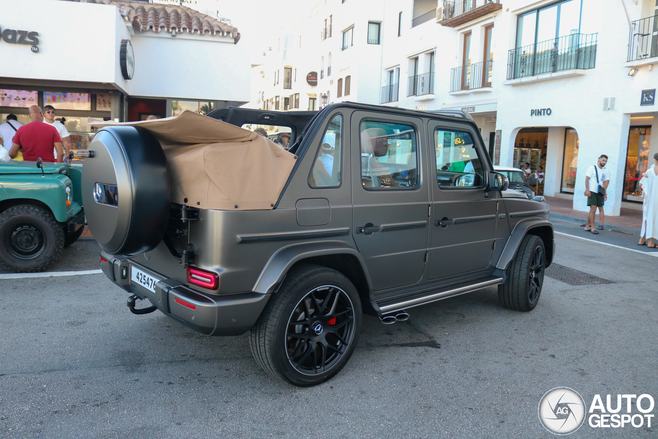 Mercedes-AMG G 63 Cabriolet blijft een grappige verschijning