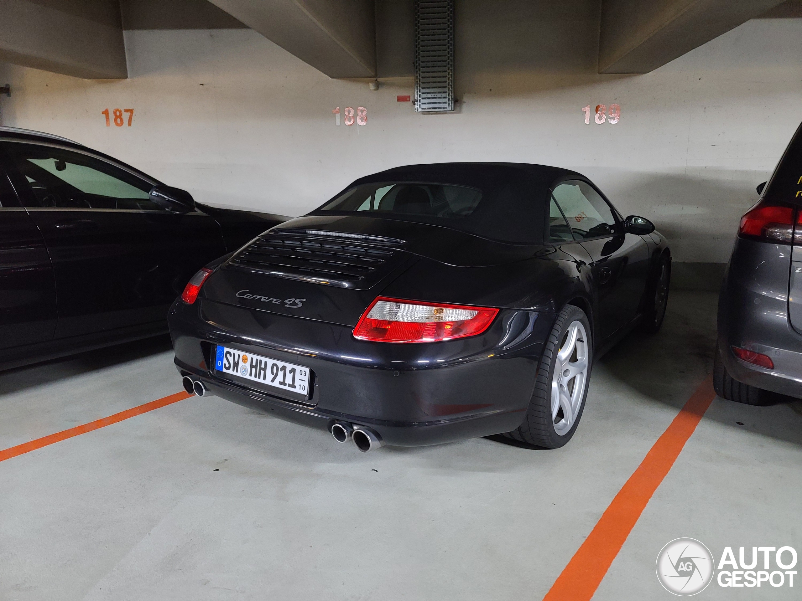 Porsche 997 Carrera 4S Cabriolet MkI