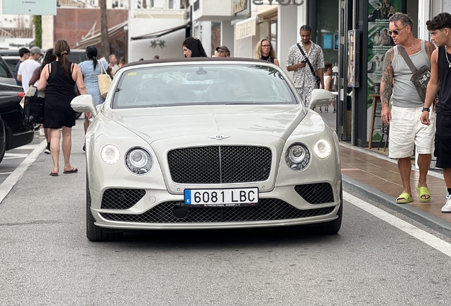 Bentley Continental GTC Speed 2016