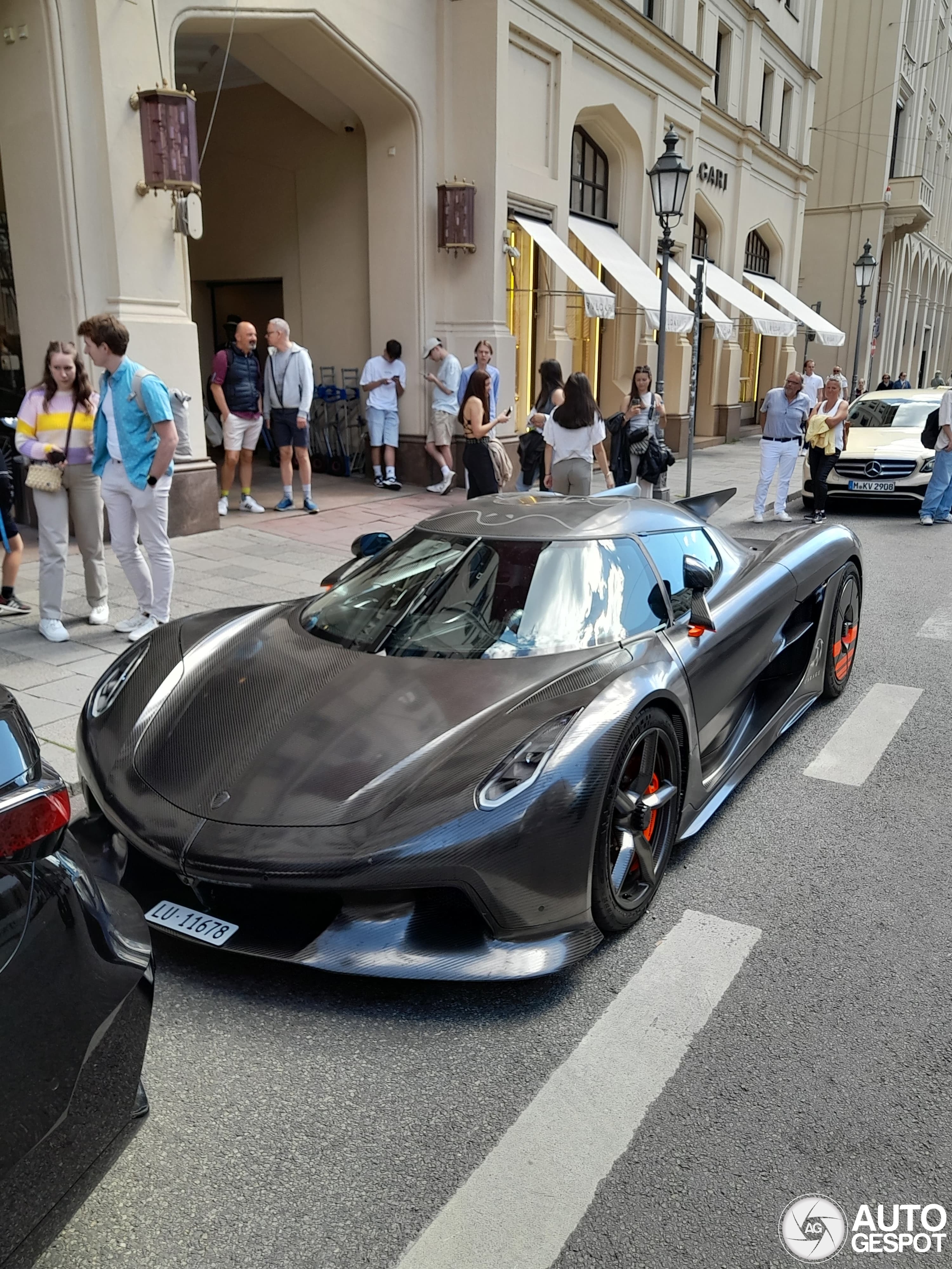 Koenigsegg Jesko Absolut Ghost Le Mans