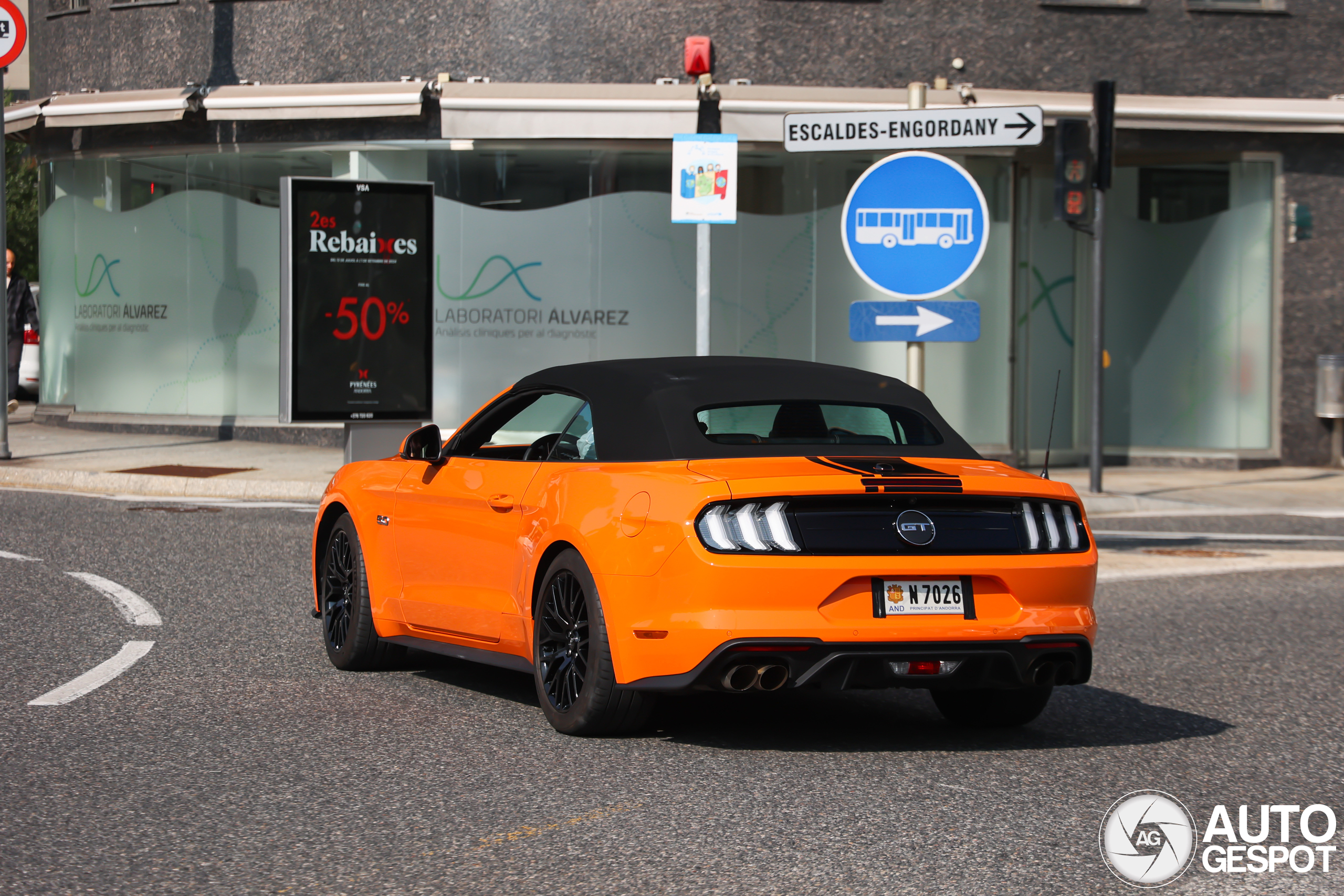 Ford Mustang GT Convertible 2018