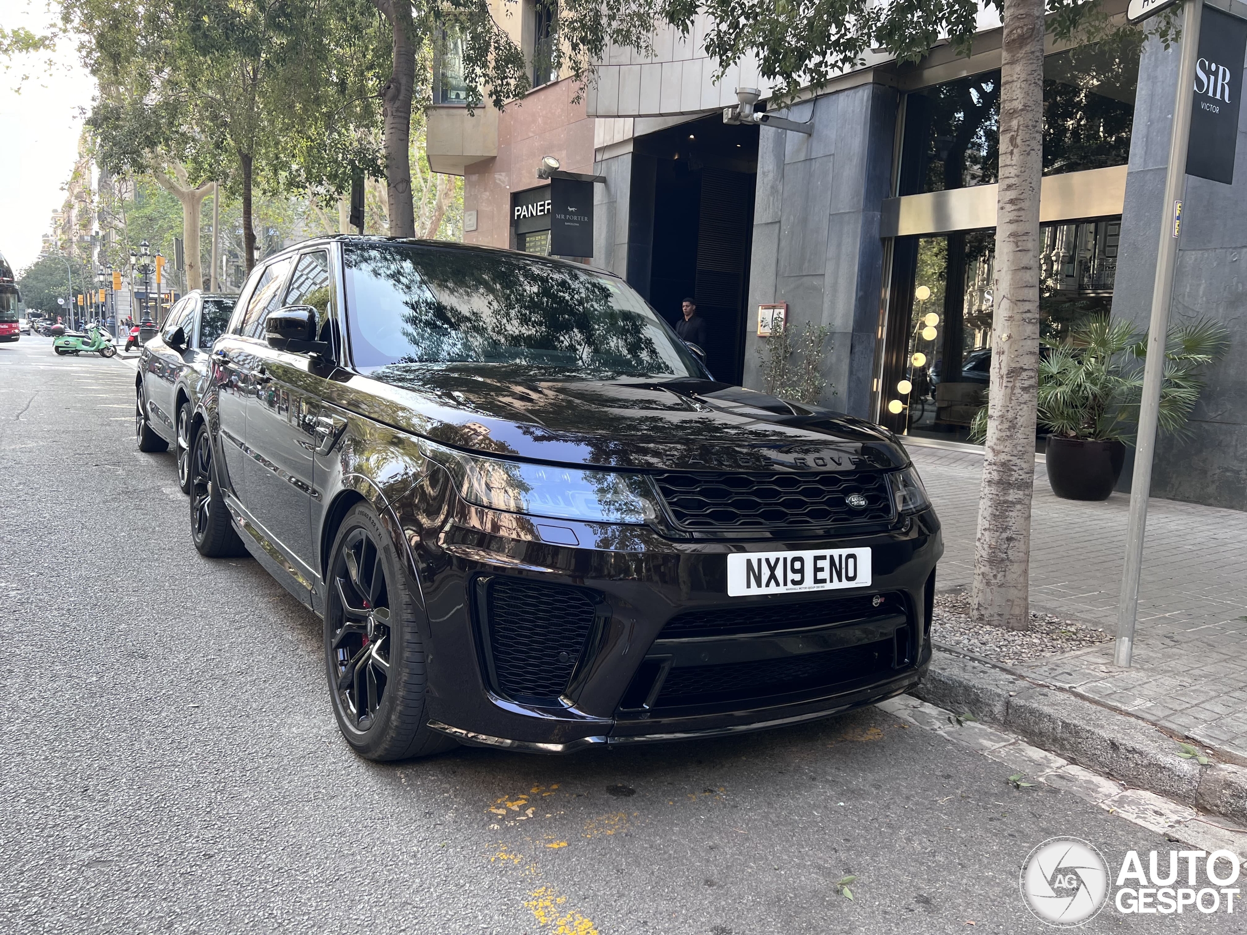 Land Rover Range Rover Sport SVR 2018