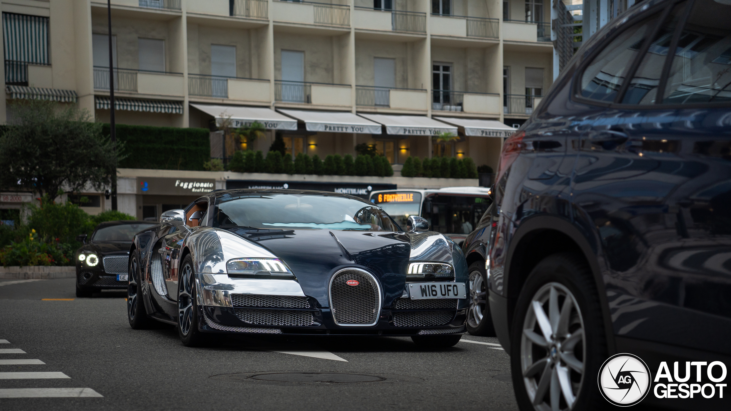 UFO Sighting: Bugatti Veyron 16.4 Grand Sport Vitess lands in Monaco