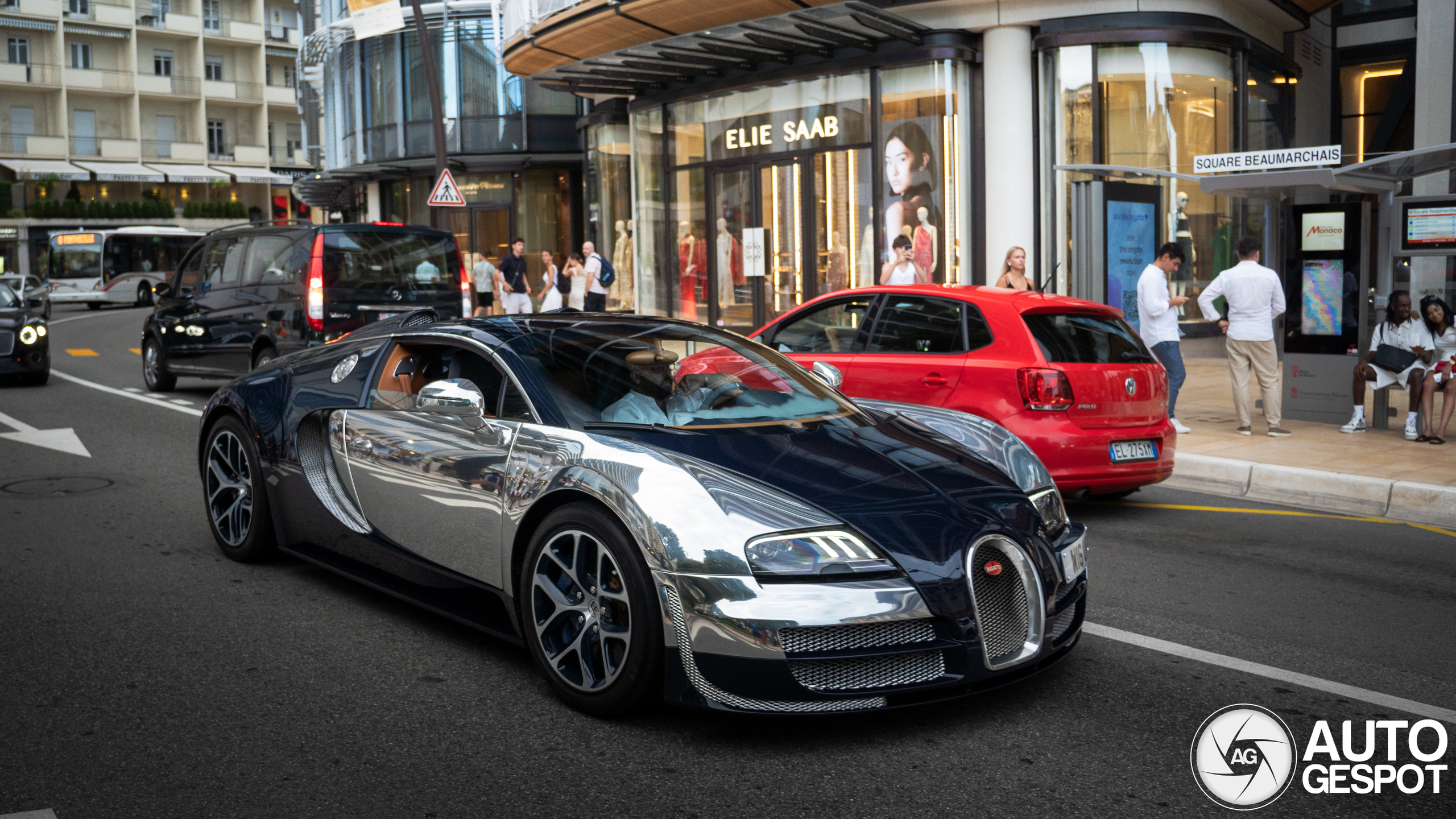 UFO Sighting: Bugatti Veyron 16.4 Grand Sport Vitess lands in Monaco