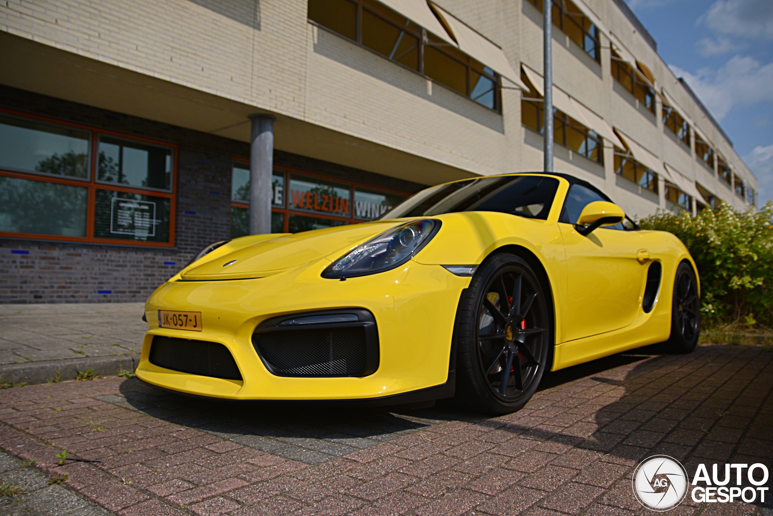 Porsche 981 Boxster Spyder