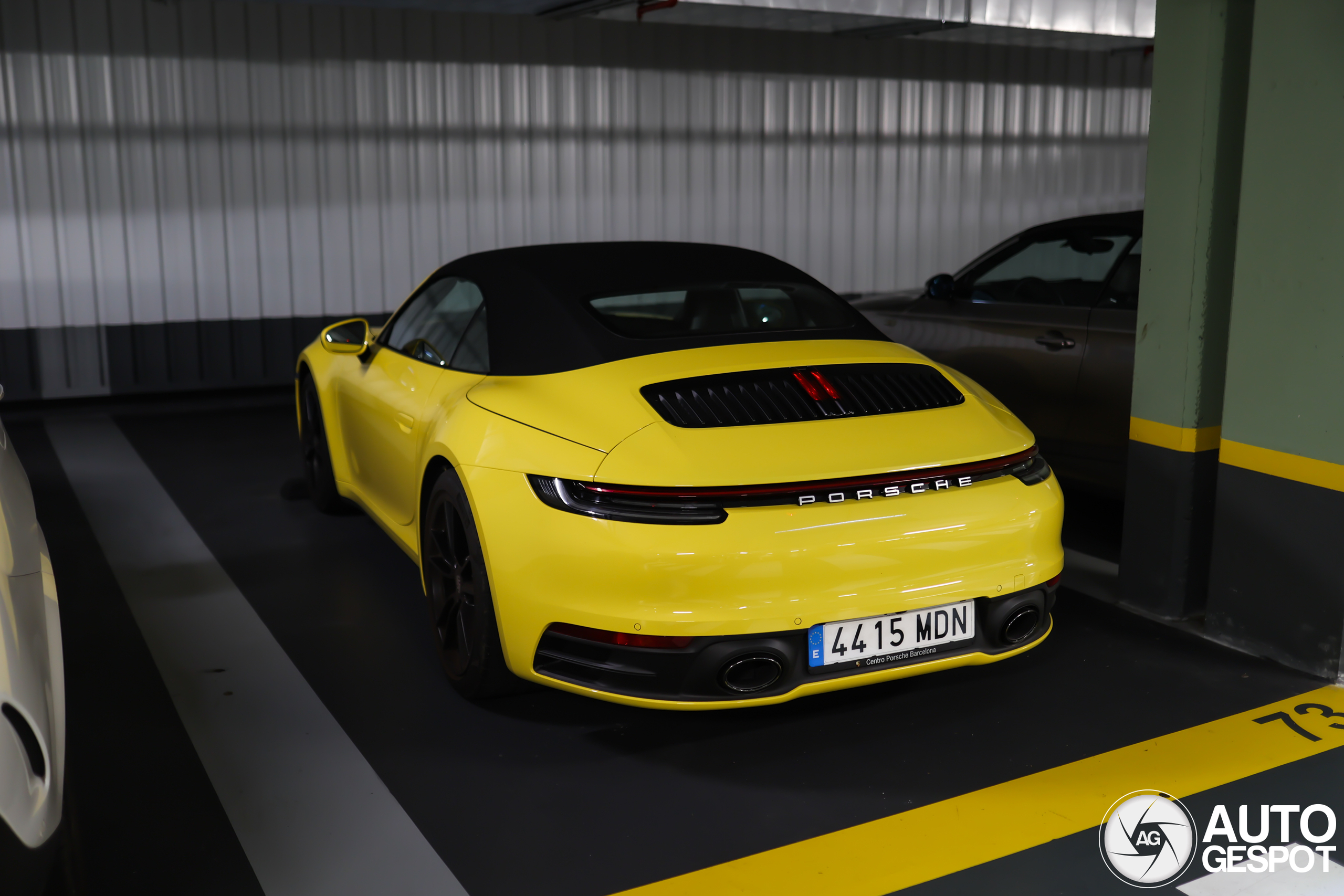 Porsche 992 Carrera 4S Cabriolet