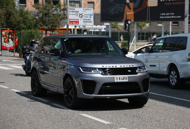 Land Rover Range Rover Sport SVR 2018