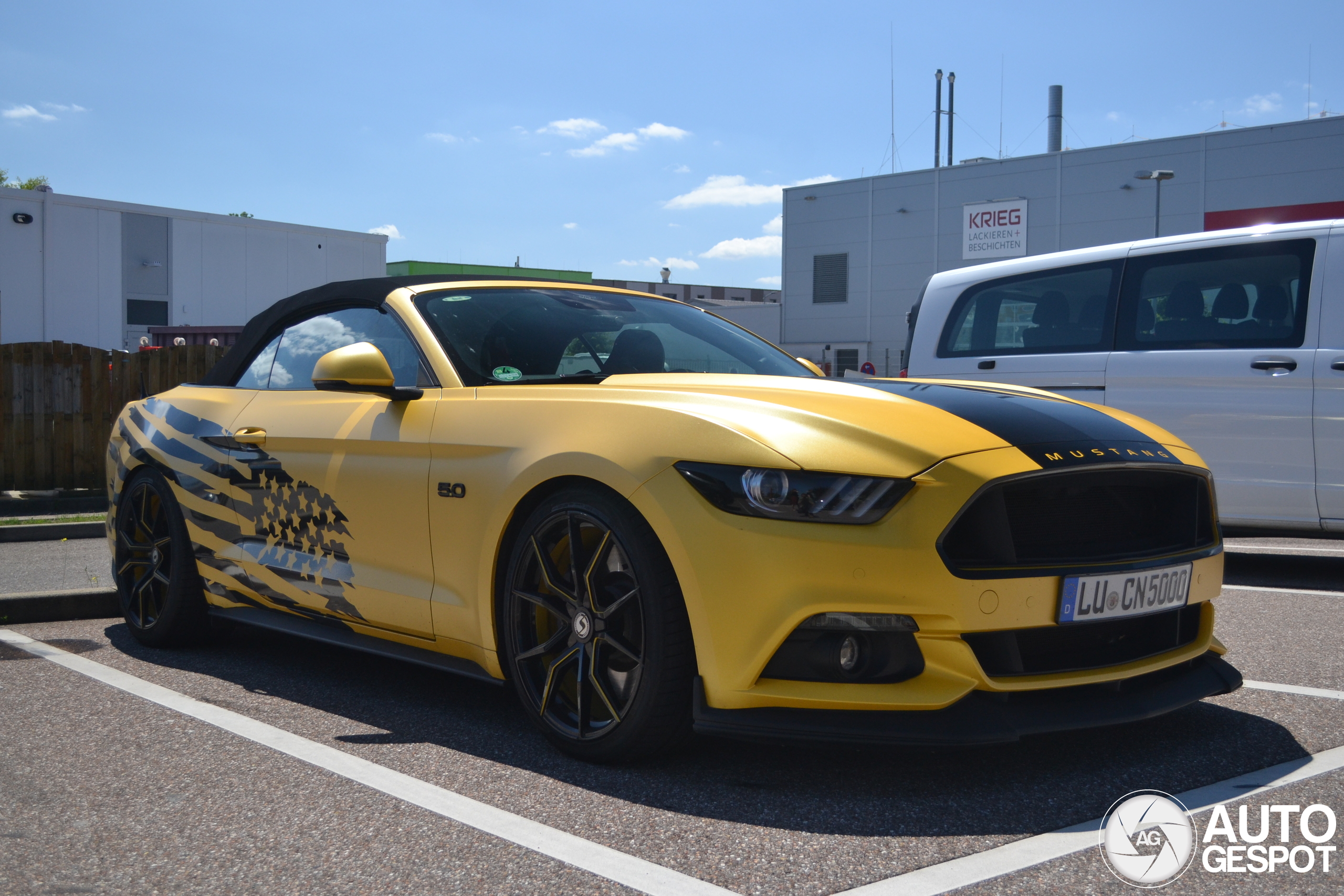 Ford Mustang GT Convertible 2015